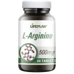 L-Arginine_60_LIFEPLAN-500MG ال آرژنین لایف پلن